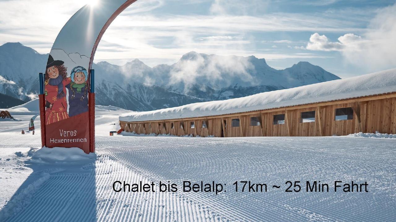 Chalet Matterhornsicht Naters Exterior foto