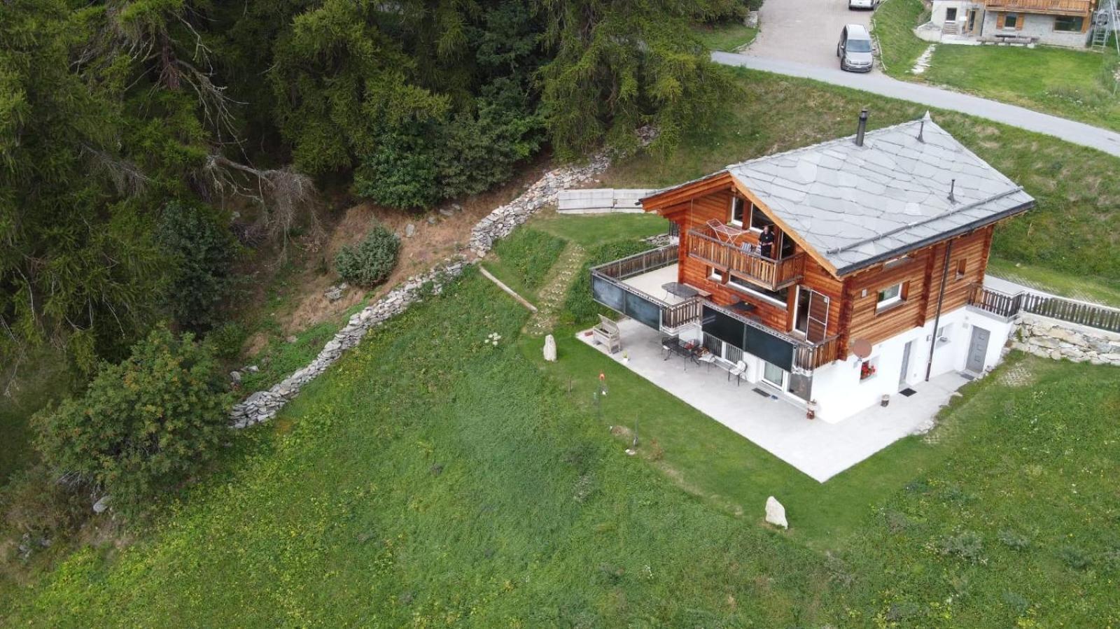 Chalet Matterhornsicht Naters Exterior foto
